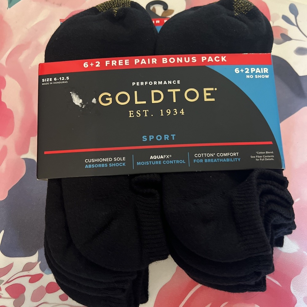 gold toe mens socks No Show